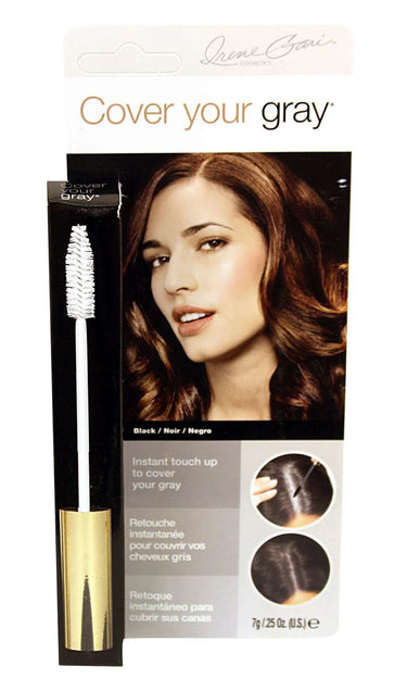 Irene Gari Cover Your Gray Touch-Up Mascara – Black (7g / 0.25 oz) - ANNS BEAUTY SUPPLY
